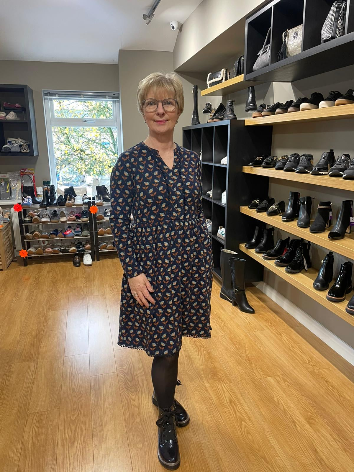 Brakeburn Rowan Navy Dress