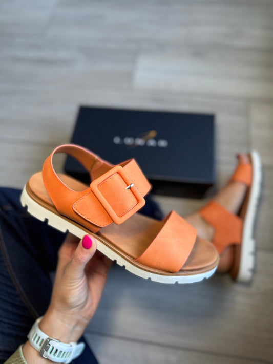Lunar Cher Orange Sandal
