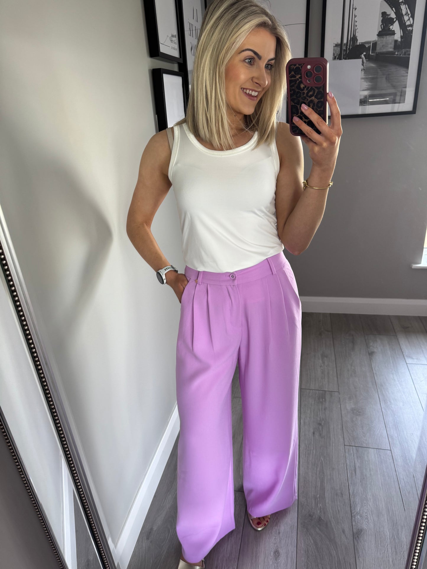 Rant & Rave Berri Orchid Trouser