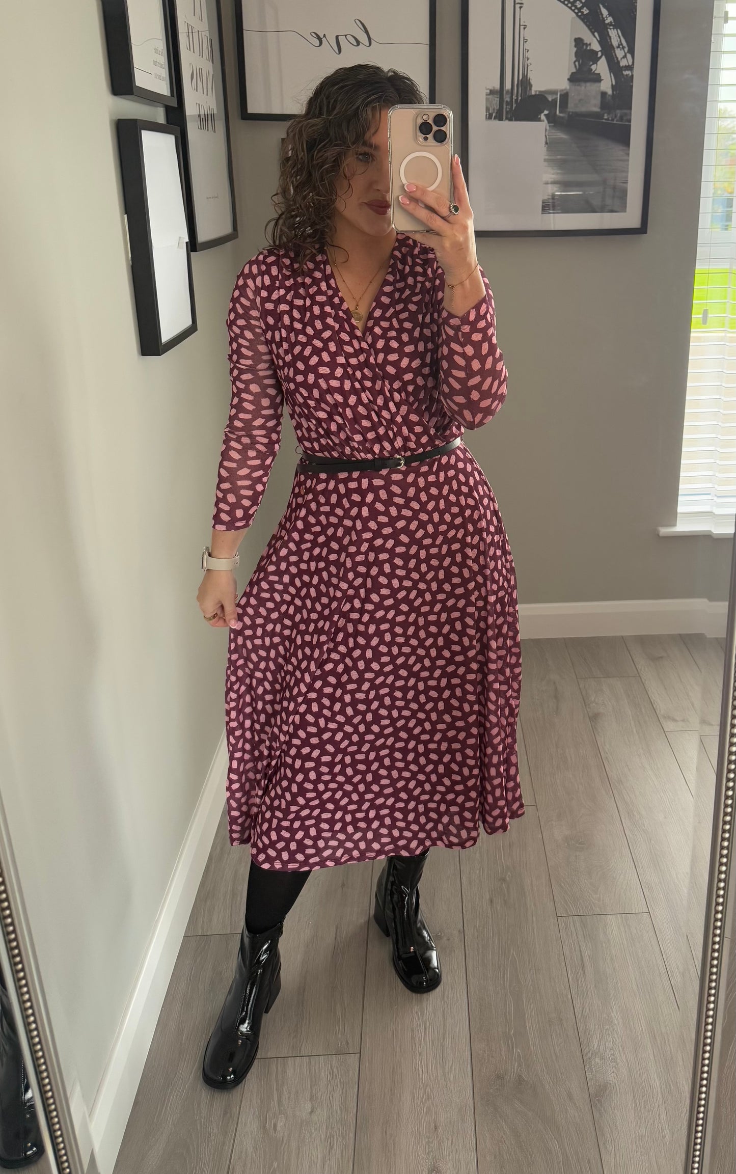 Rant & Rave Henrietta Pink Dress