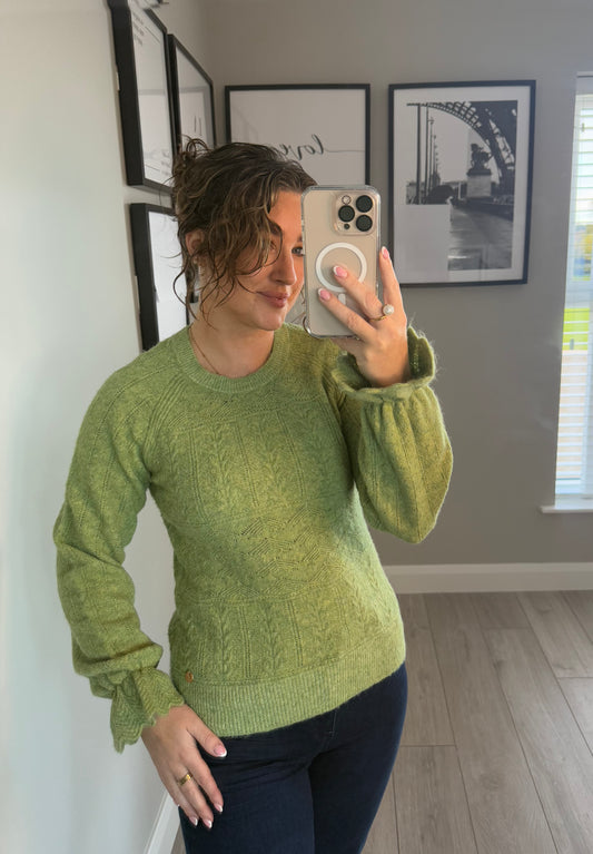 Rant & Rave Adalyn Green Jumper
