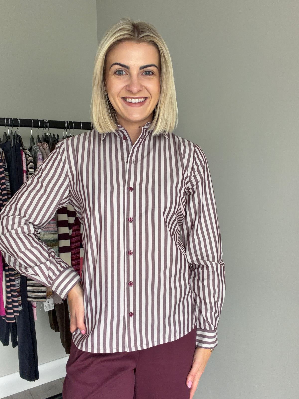 B.Young BYhetila Fig Shirt