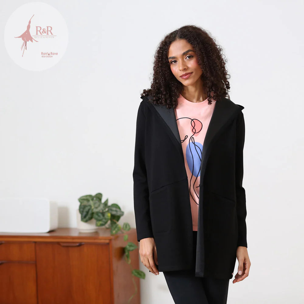 Relax & Renew Amara Black Cardigan