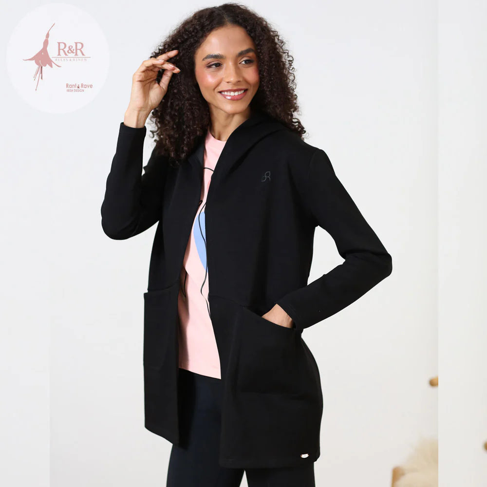 Relax & Renew Amara Black Cardigan
