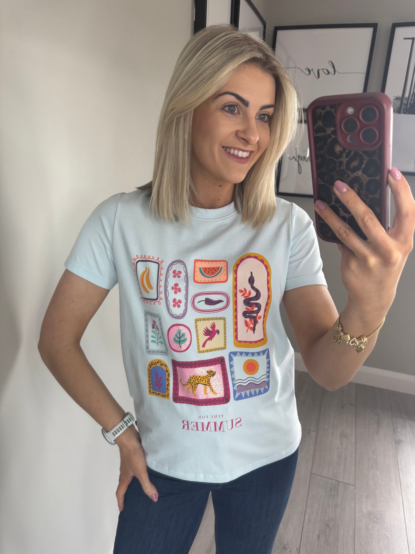 Rant & Rave Lettie Blue Tee
