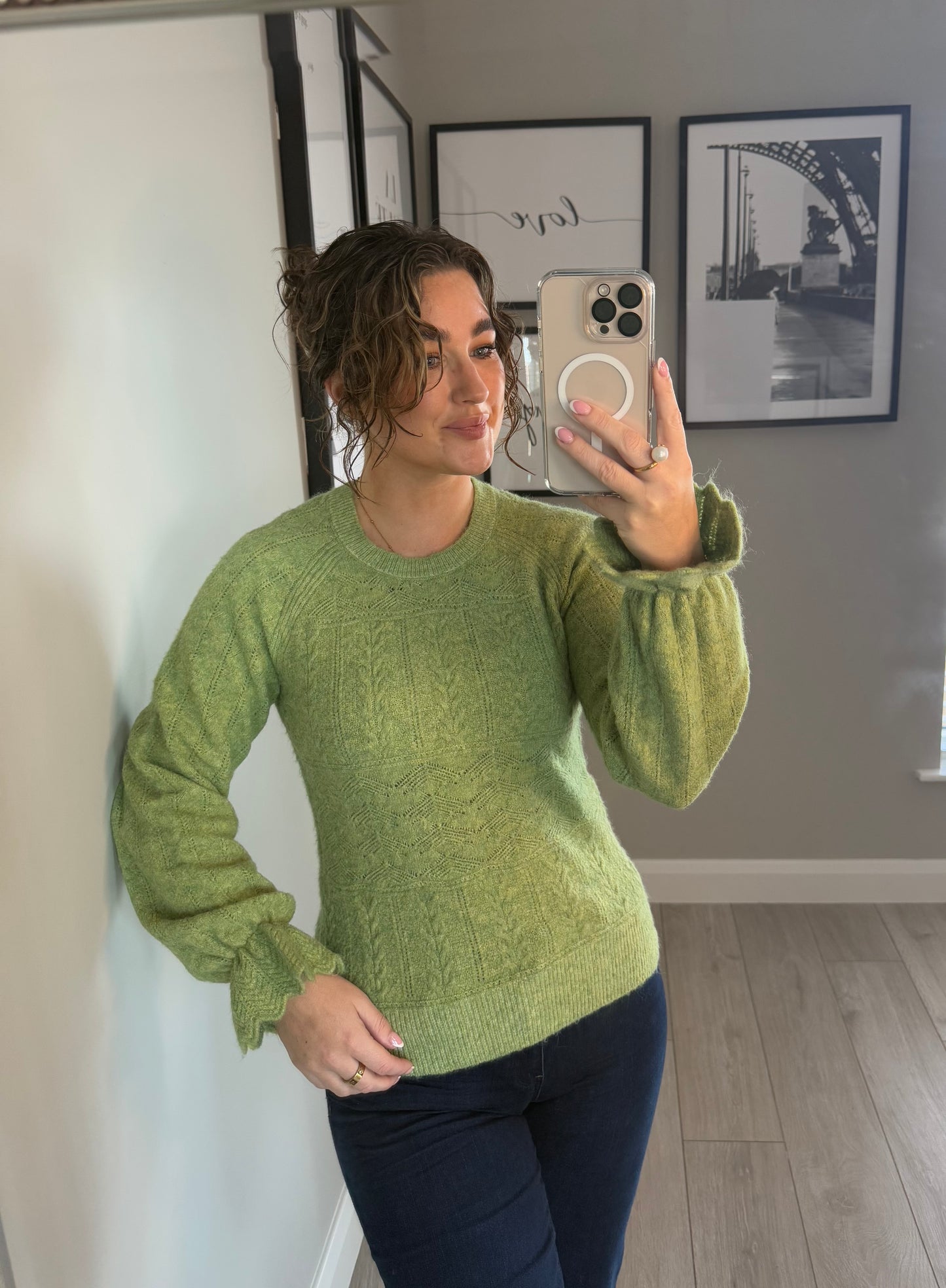 Rant & Rave Adalyn Green Jumper
