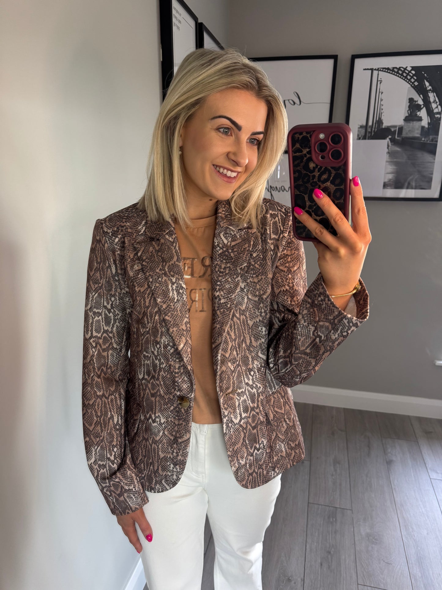 Yest Soft Terra Snake Blazer
