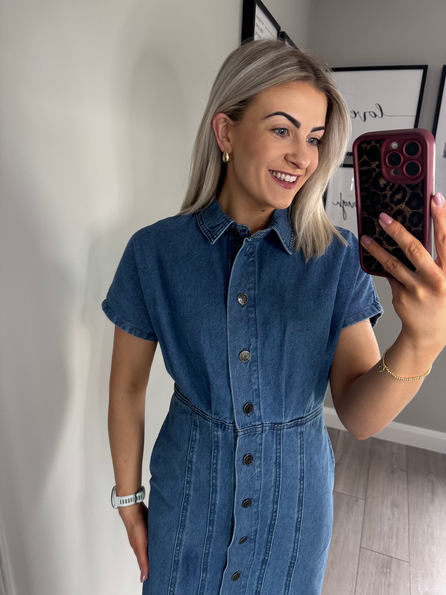 Kaffe KAvalena Denim Dress