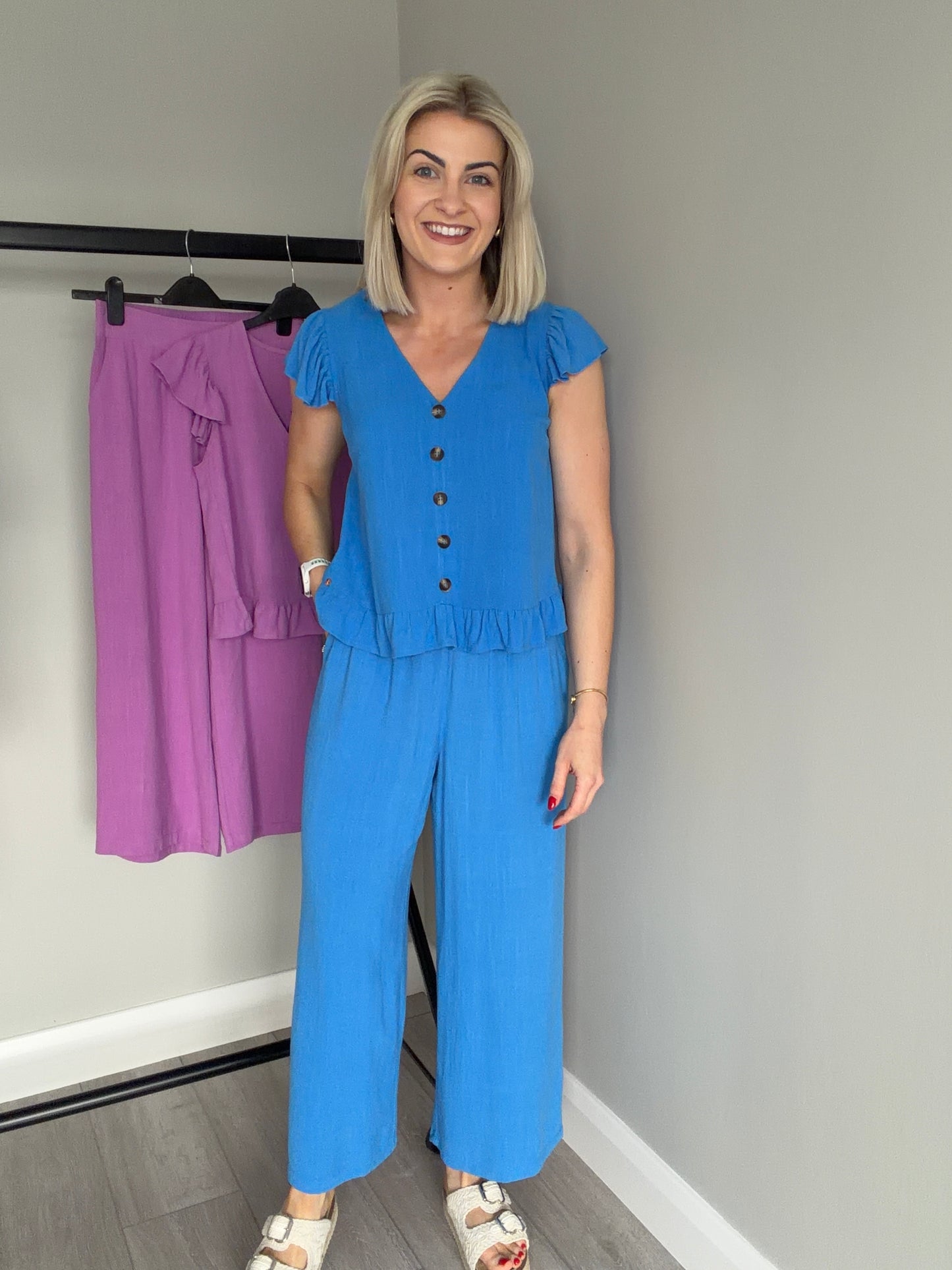 Rant & Rave Lois Blue Co-Ord