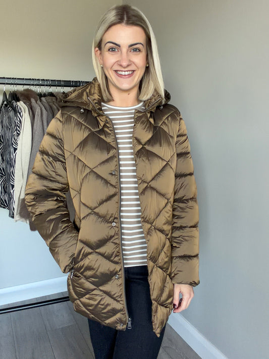 Mudflower Bronze Quilt Coat