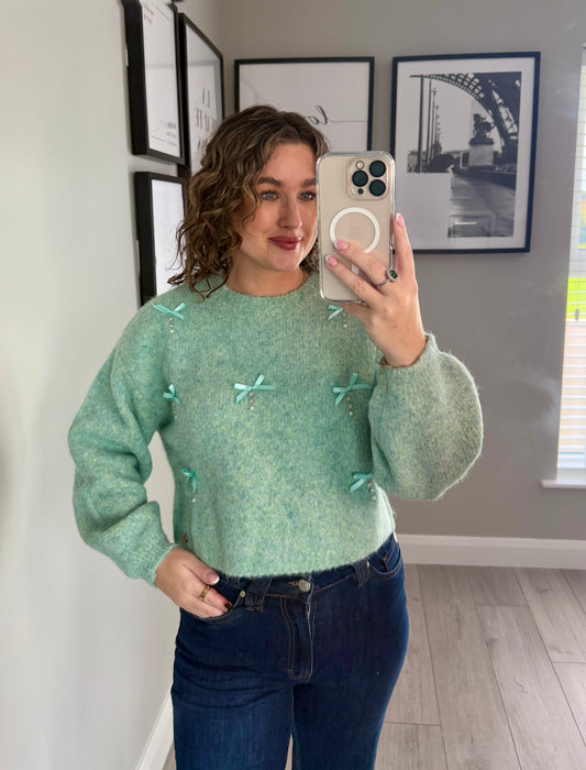 Rant & Rave Whilder Green Jumper