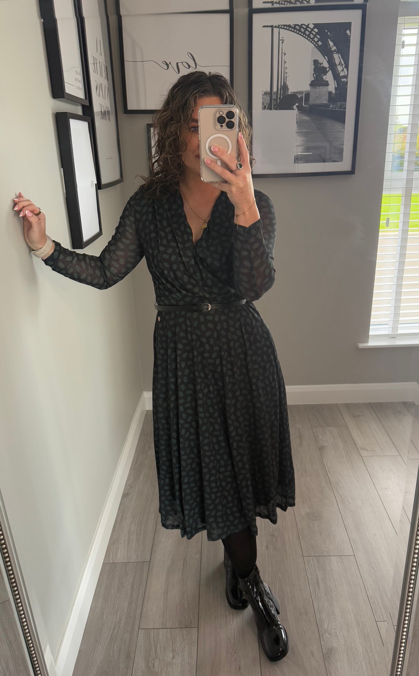 Rant & Rave Henrietta Black Dress