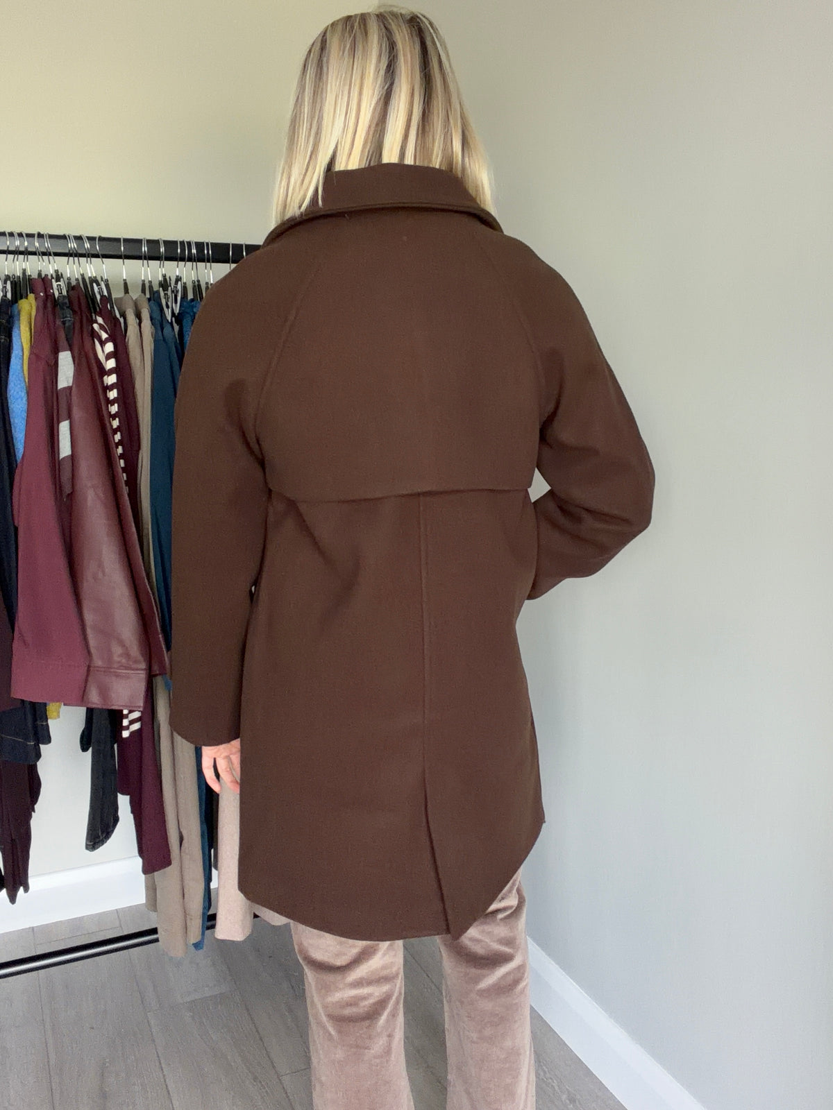 Rant & Rave Georgia Chocolate Brown Coat