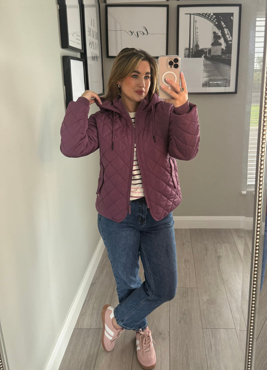 Relax & Renew Fia Plum Jacket