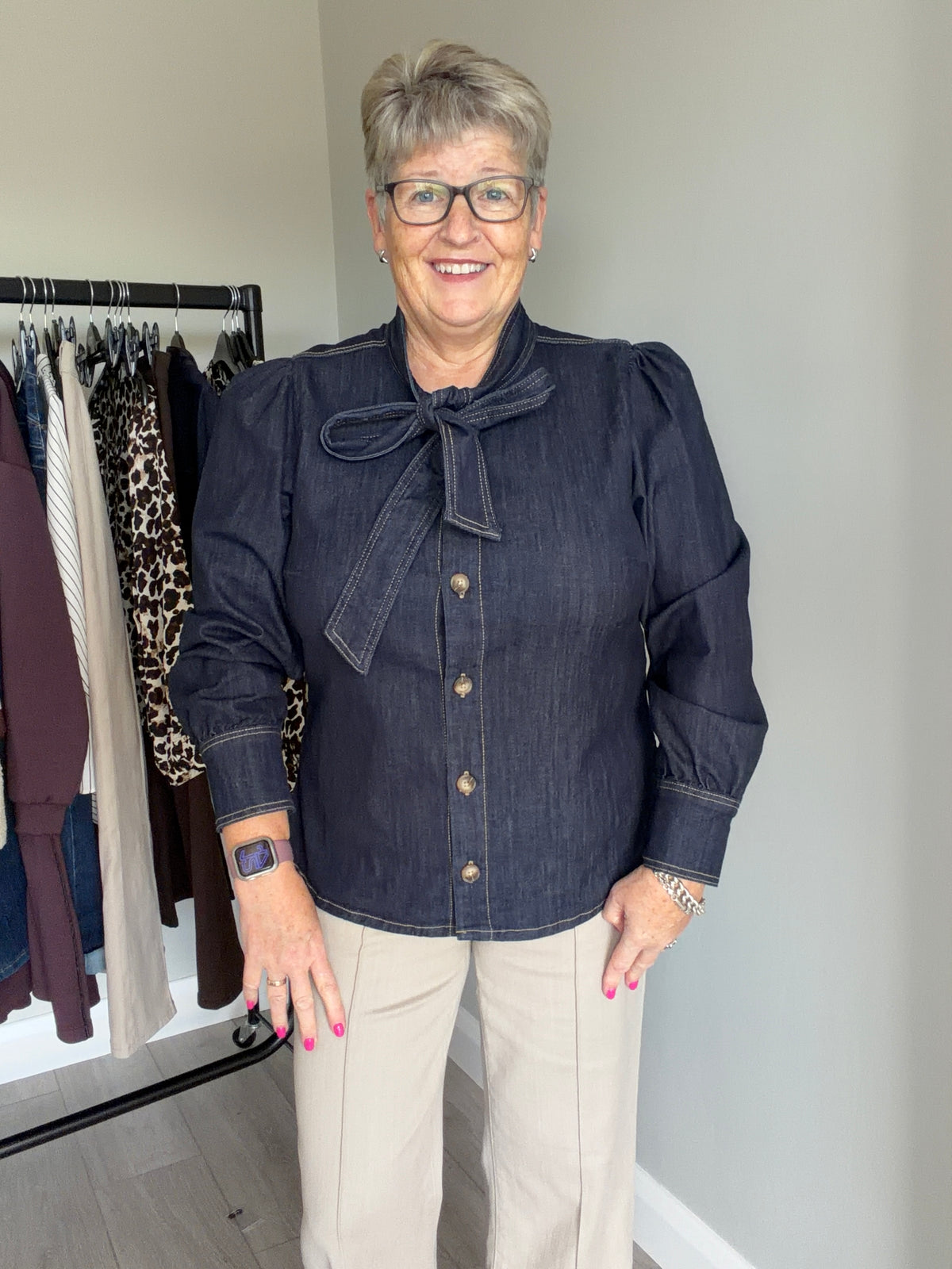 Kaffe KAmolly Denim Shirt
