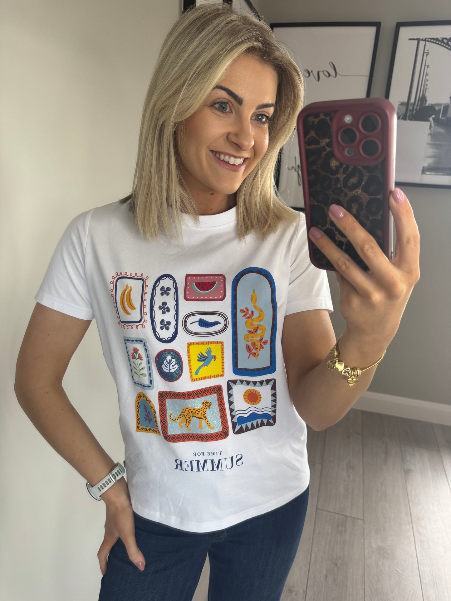 Rant & Rave Lettie White Tee