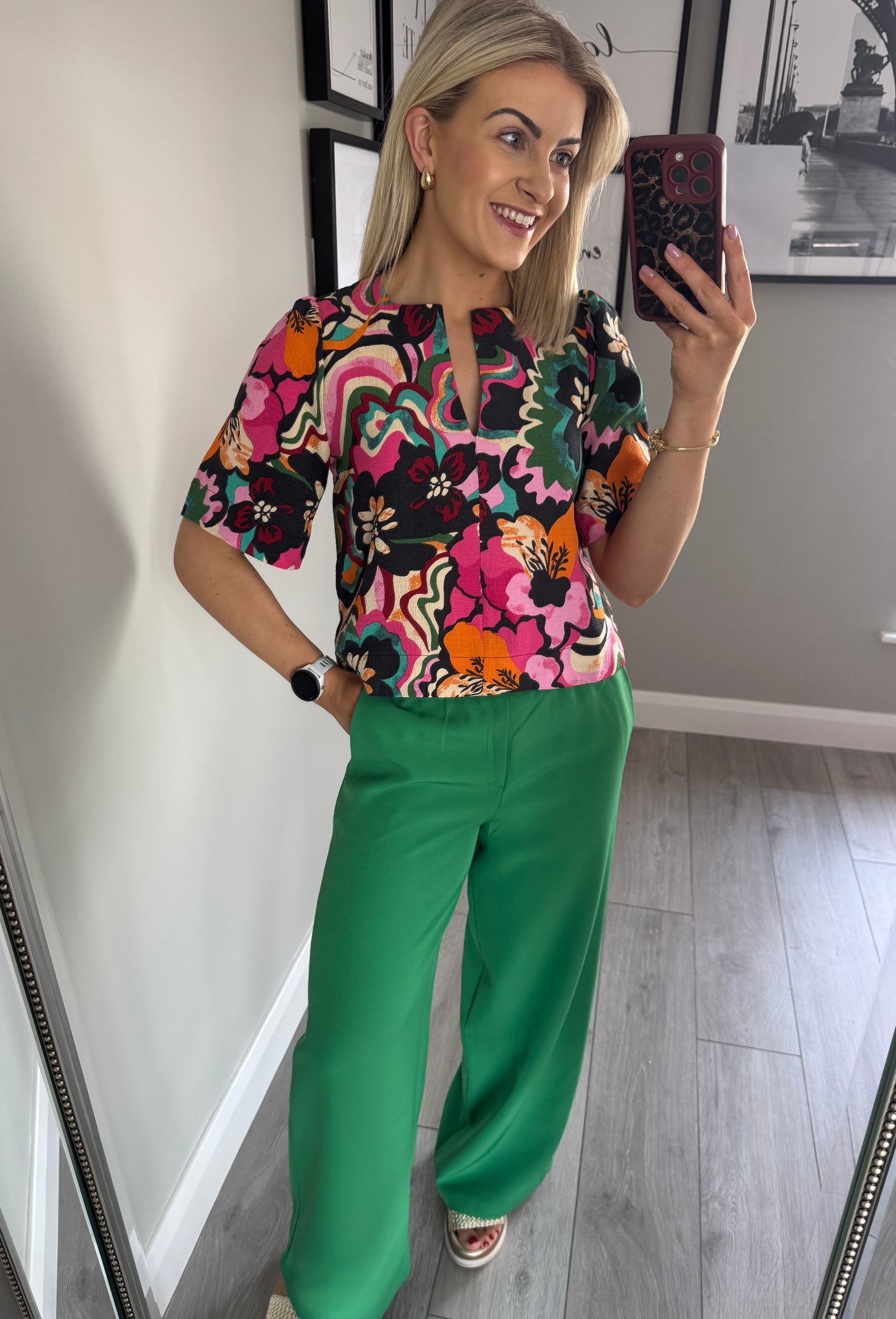 Rant & Rave Josie Green Trousers