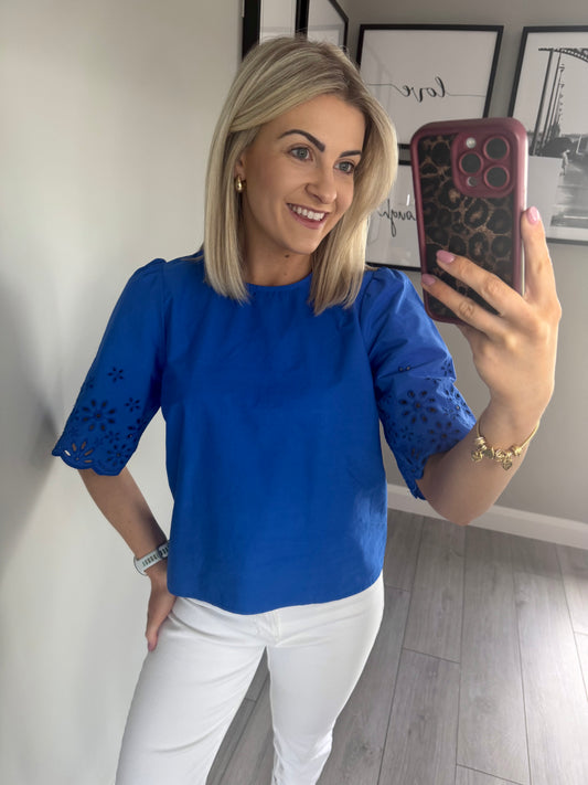 Rant & Rave Sutton Cobalt Top