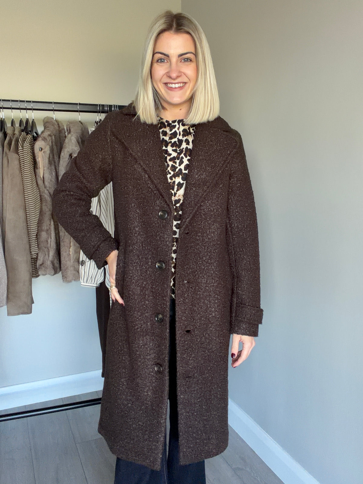 Kaffe KAanne Coffee Bean Coat