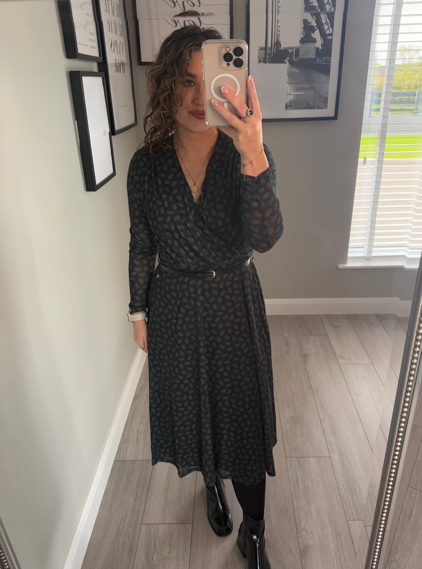 Rant & Rave Henrietta Black Dress