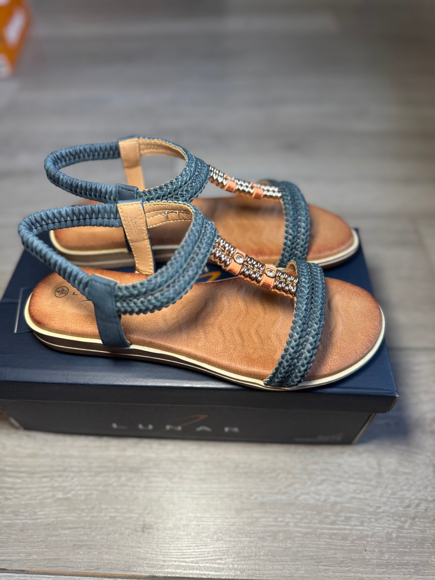Lunar Portofino Blue Sandal