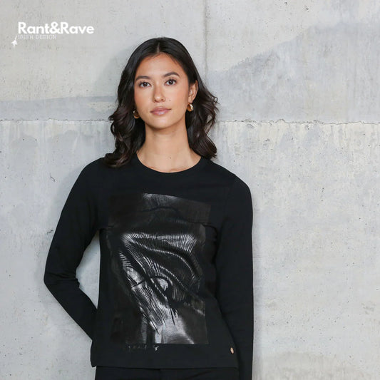 Rant & Rave Darla Black Tee