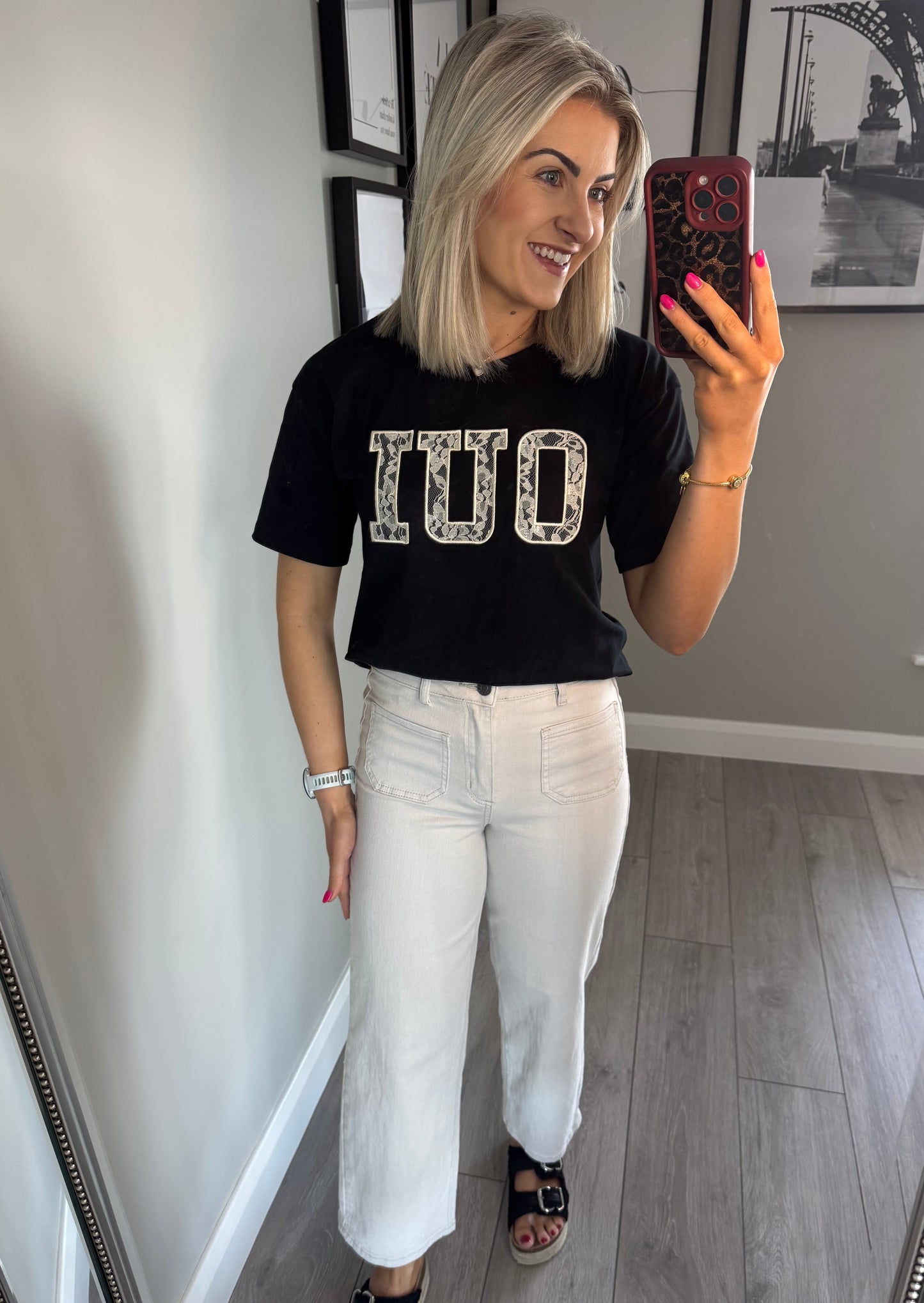 Kaffe KAbrook Moonbeam Cropped Jean