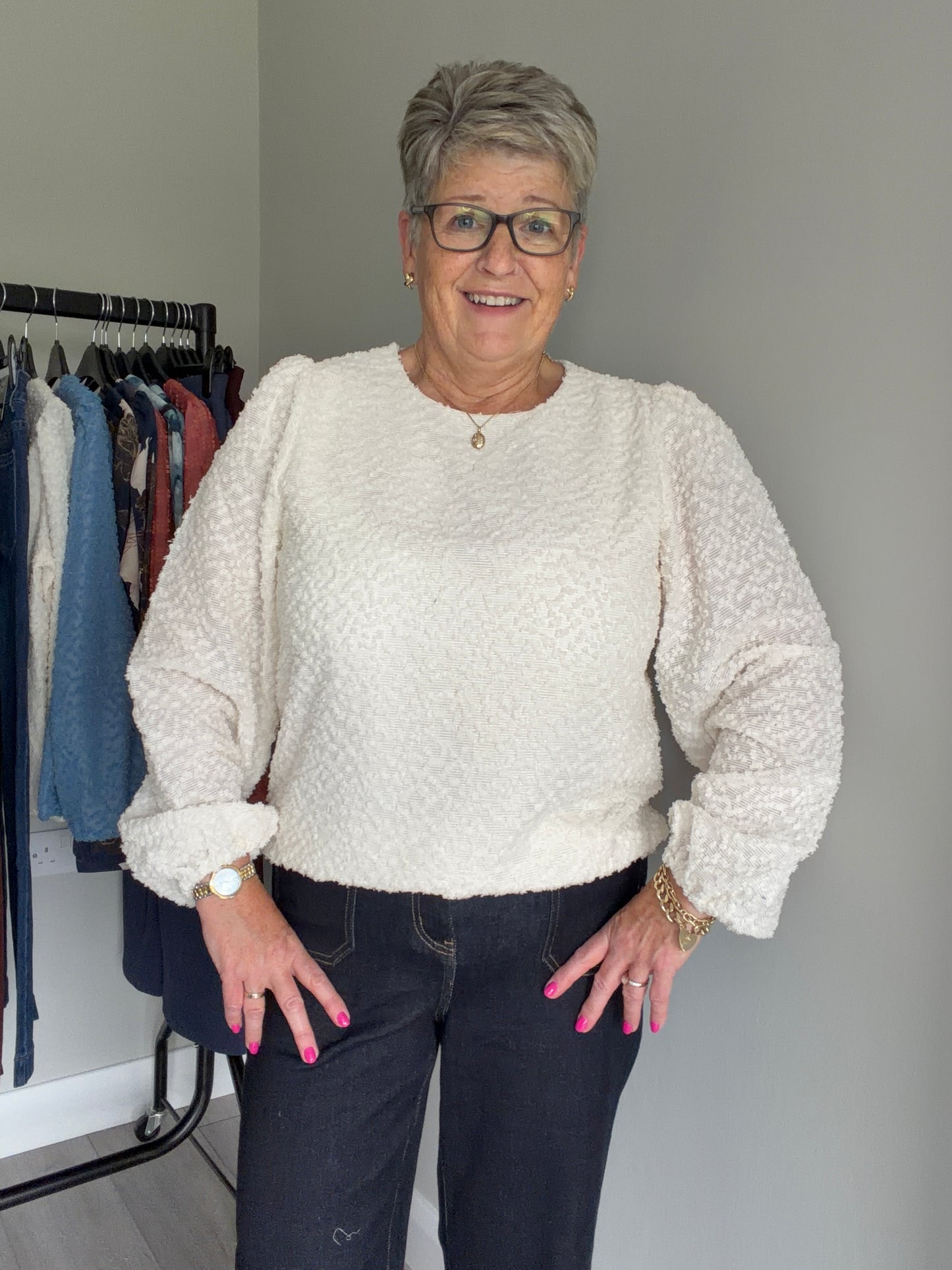 Rant & Rave Hannah Cream Top
