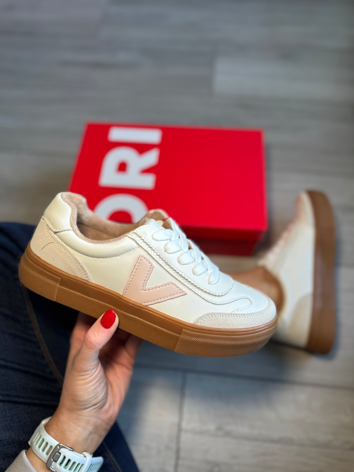 Drilleys Chalky Blush Trainer