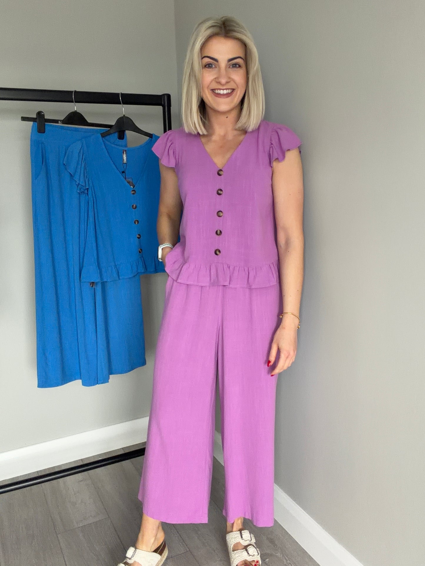 Rant & Rave Lois Purple Co-Ord