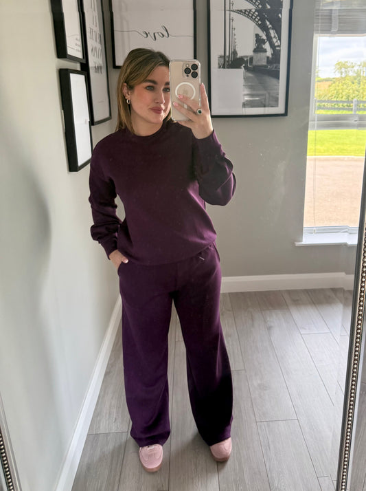 Relax & Renew Juno Plum Jogger