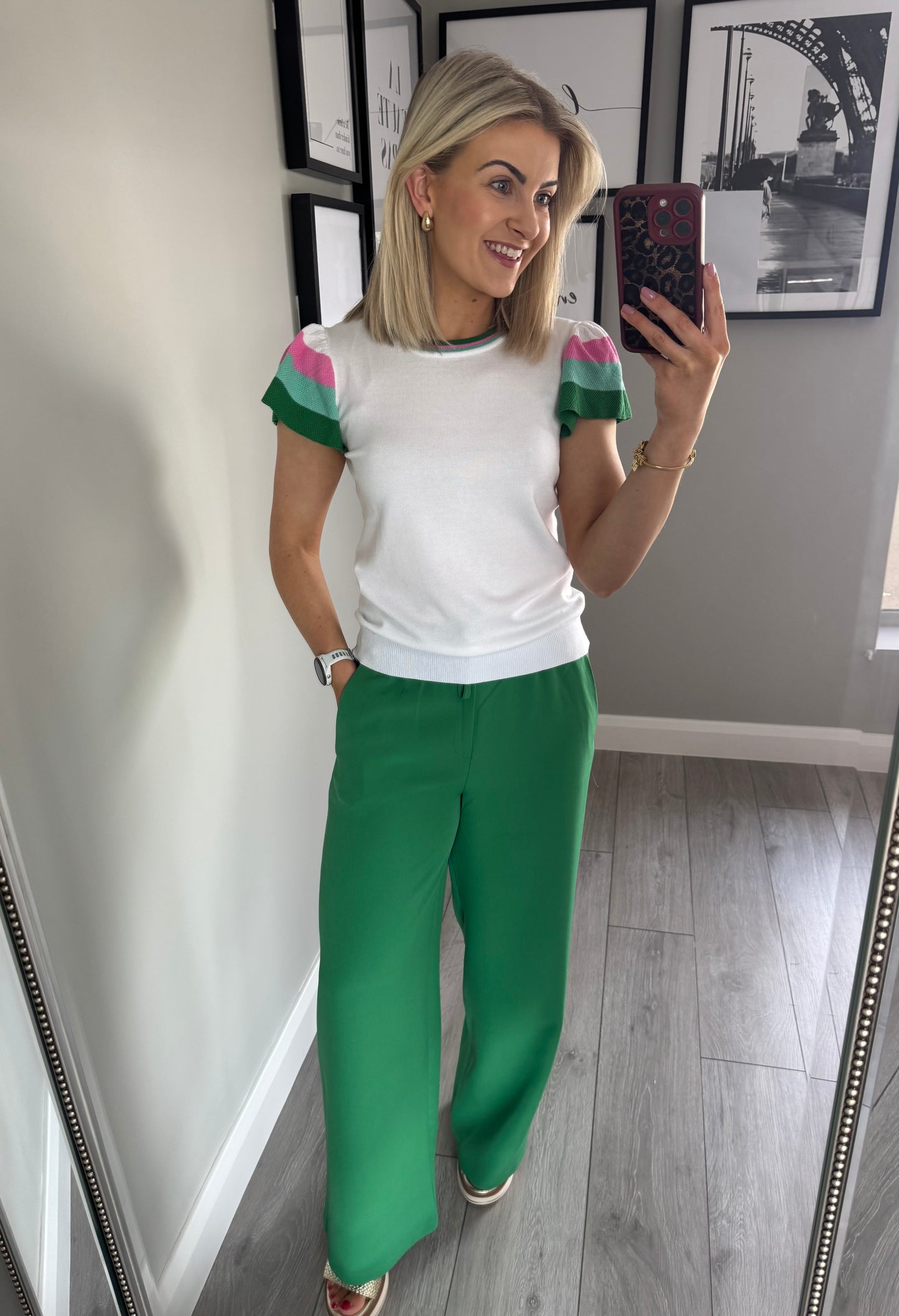 Rant & Rave Josie Green Trousers