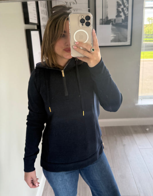 Relax & Renew Felicity Navy Hoody