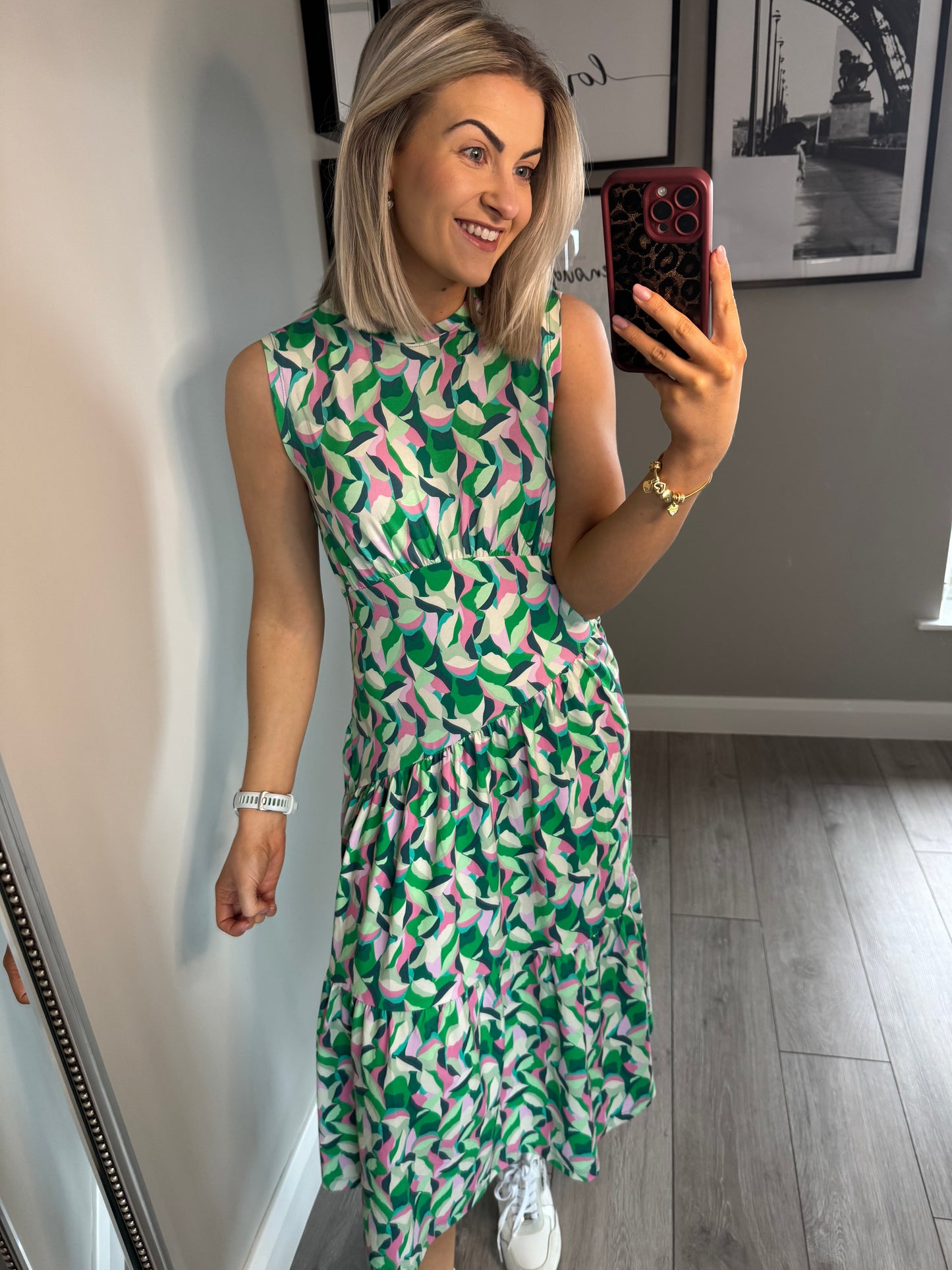 Relax & Renew Effie Green Dress