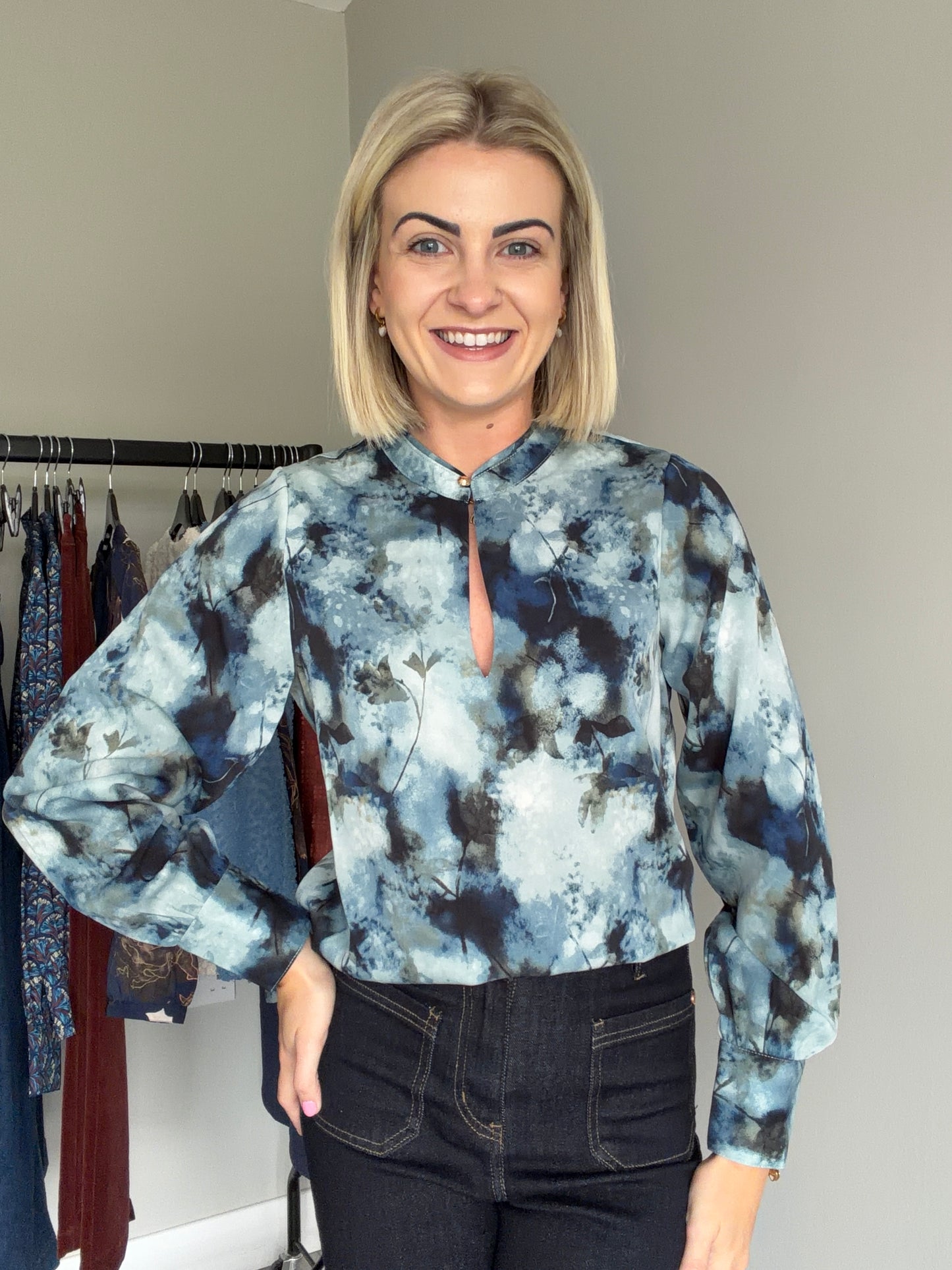 Rant & Rave Leah Blue Top