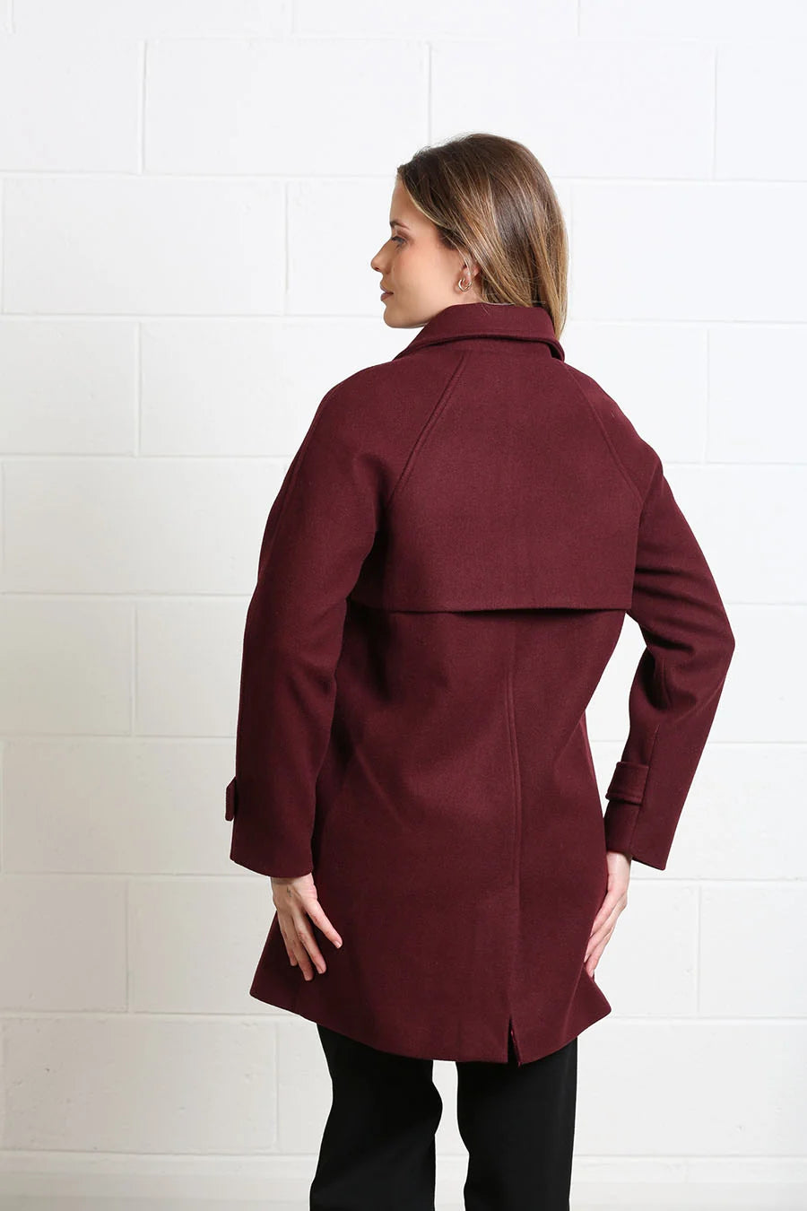 Rant & Rave Georgia Deep Port Coat