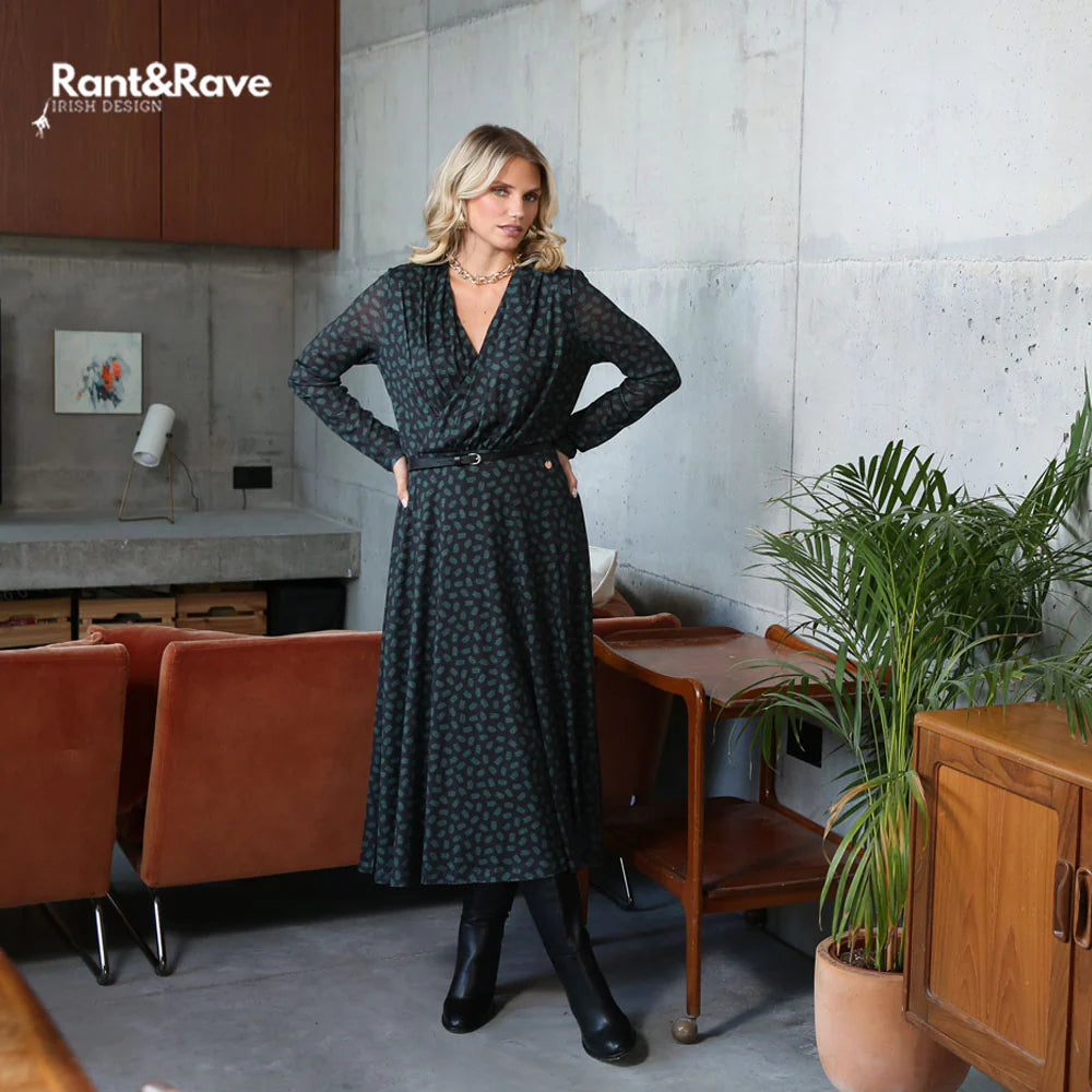 Rant & Rave Henrietta Black Dress