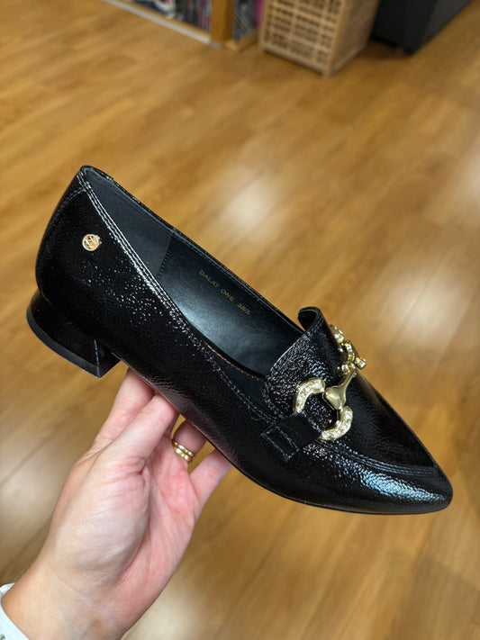 Zanni Dalat Black Patent Loafer