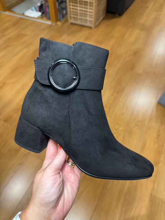Marco Tozzi Black Block Boot