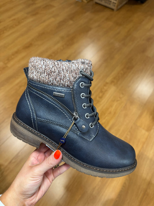 Lunar Benson II Navy Waterproof Boot