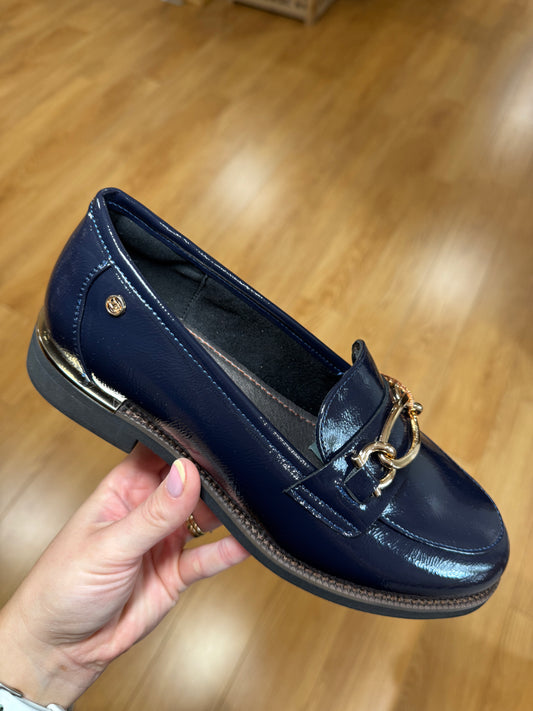 Zanni Phan Thiet Cobalt Patent Loafer