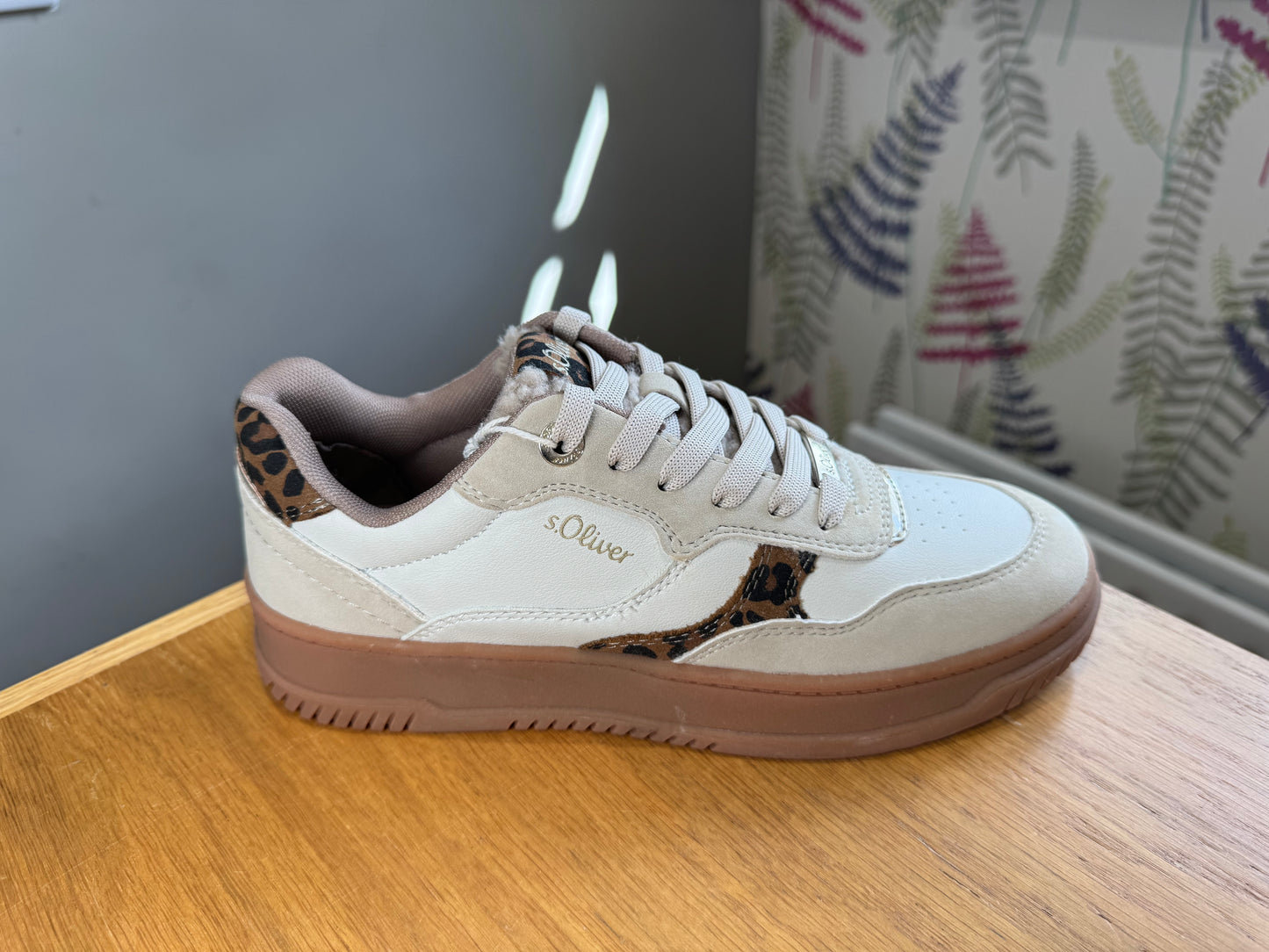S.Oliver Beige/Leopard Trainer