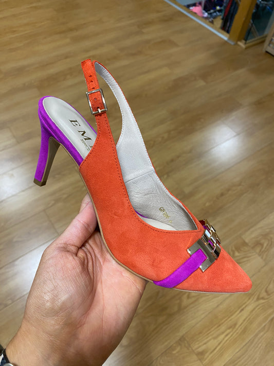 Emis Orange/Magenta Slingback