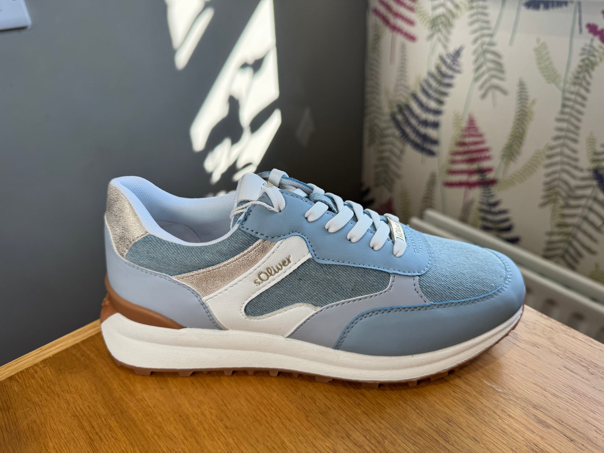 S. Oliver Black Brogue Boot