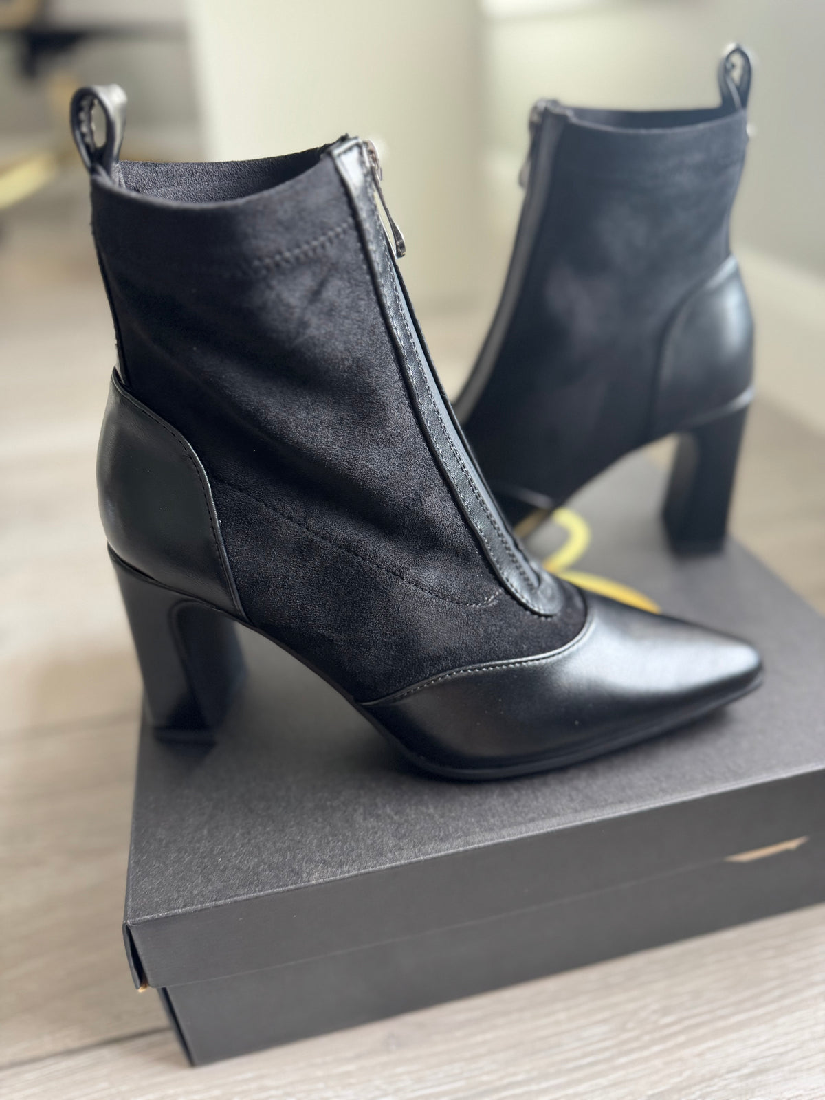 Marco Tozzi Black Heeled Boot