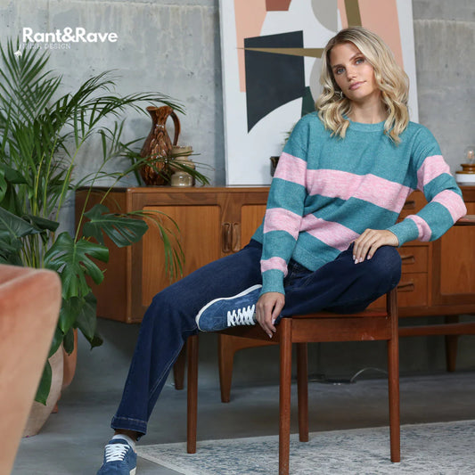 Rant & Rave Josie Pink Jumper