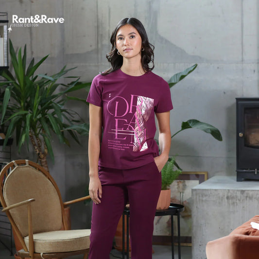 Rant & Rave Wanda Plum T-Shirt