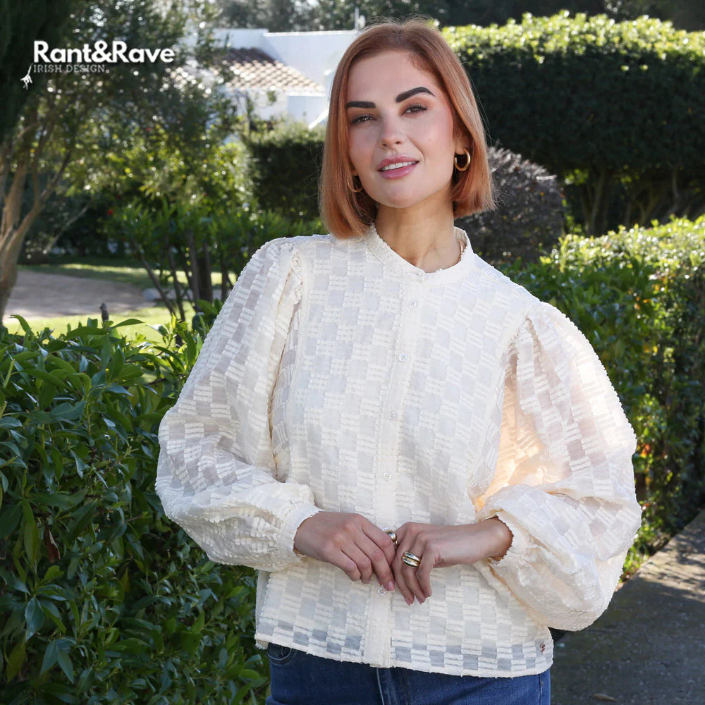 Rant & Rave Zuri Cream Blouse