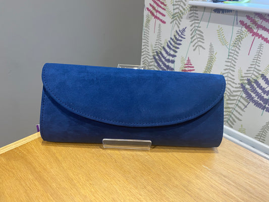 Lotus Claire Navy Clutch Bag