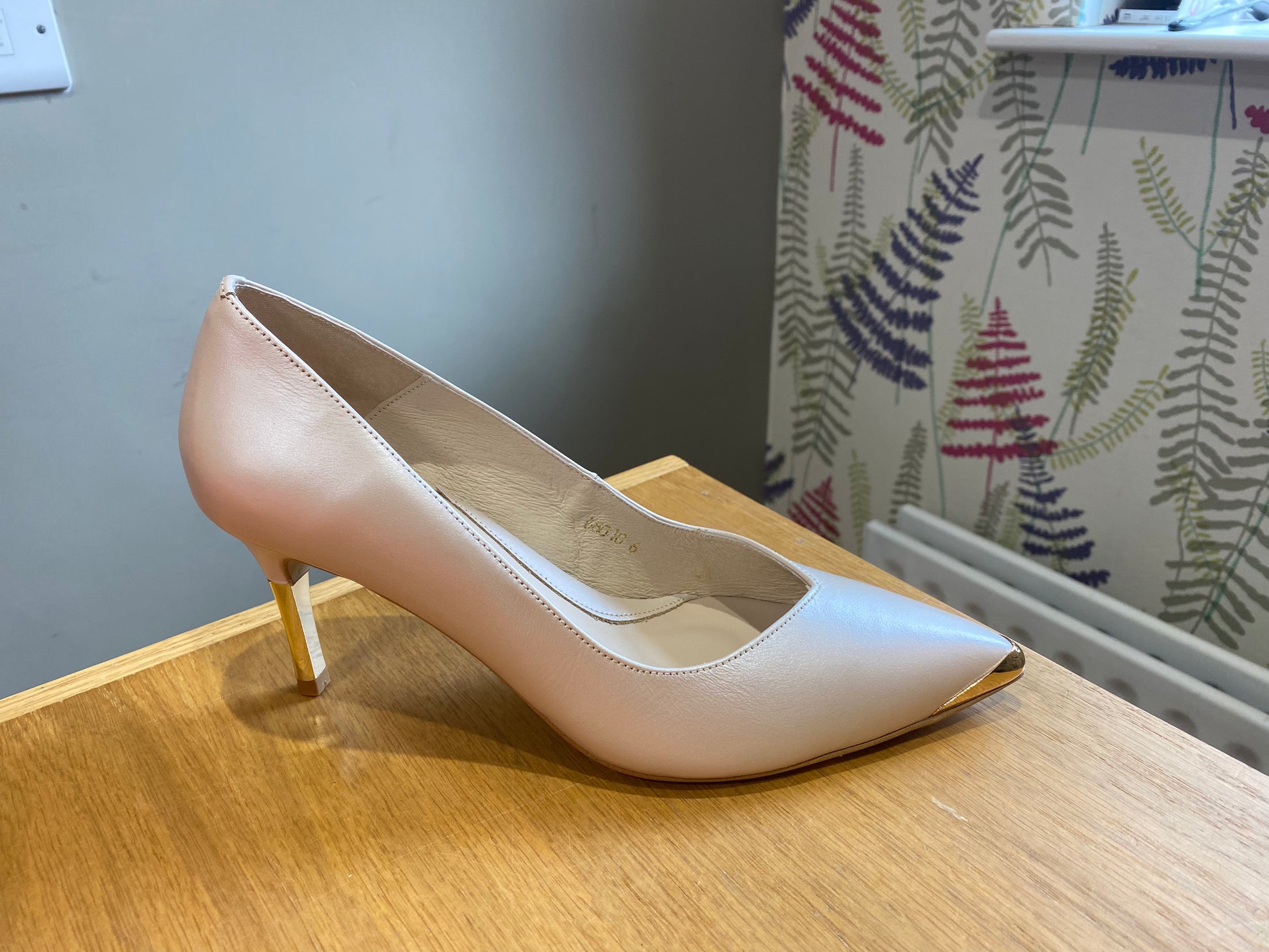 Beige court heels on sale